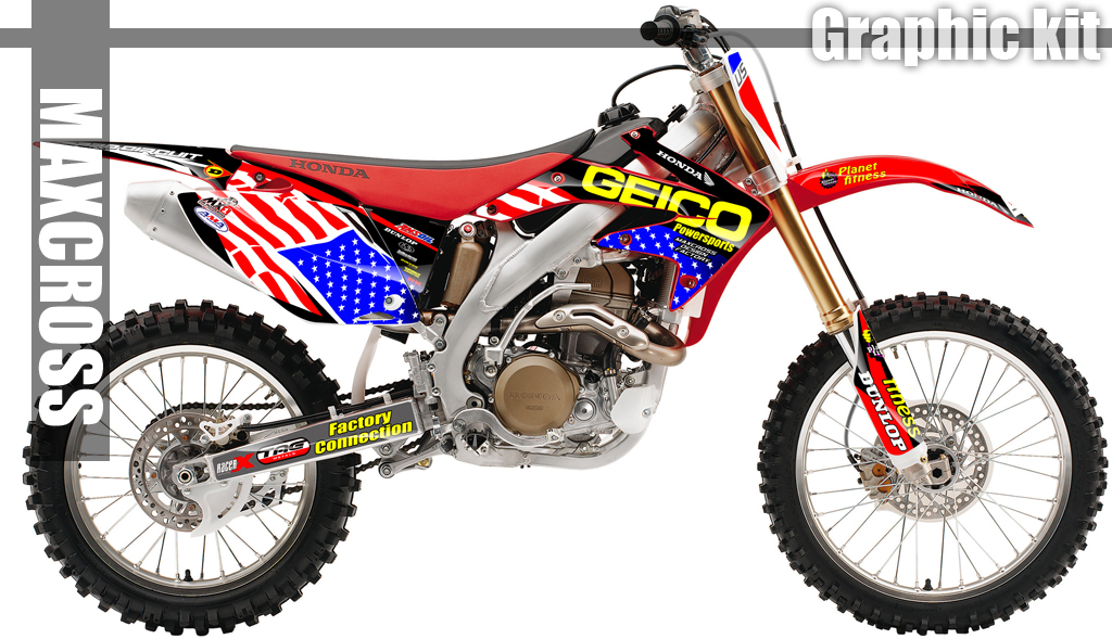 HONDA CRF-R CRF-X 2004-2019 GEICO STYLE